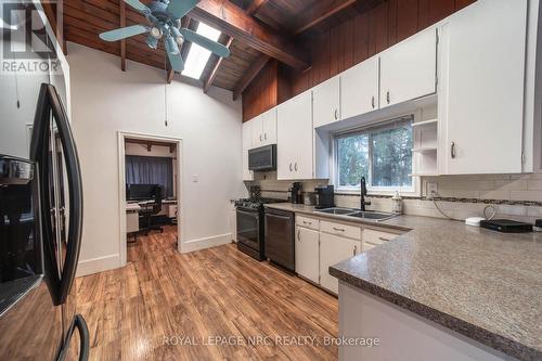 163 Maple Leaf Avenue N, Fort Erie (Ridgeway), ON - Indoor Photo Showing Kitchen With Double Sink