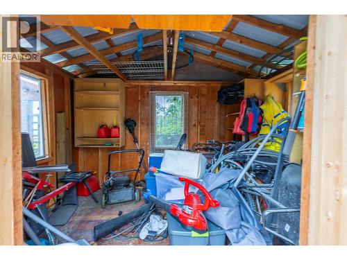 STORAGE SHED - tons of extra storage! - 3404 Alexis Park Drive, Vernon, BC - Indoor