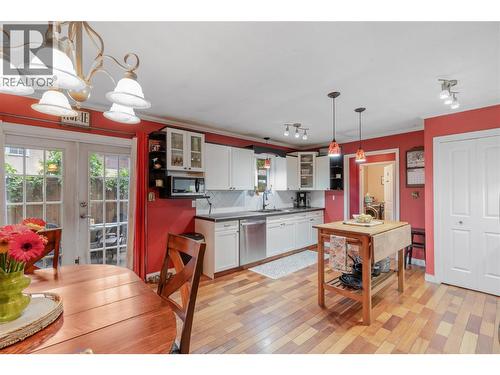 DINING ROOM & KITCHEN - Vast Dining & cooking area! - 3404 Alexis Park Drive, Vernon, BC - Indoor