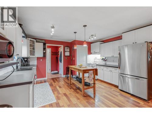 KITCHEN - Fabulous cabinets and appliances! - 3404 Alexis Park Drive, Vernon, BC - Indoor Photo Showing Kitchen