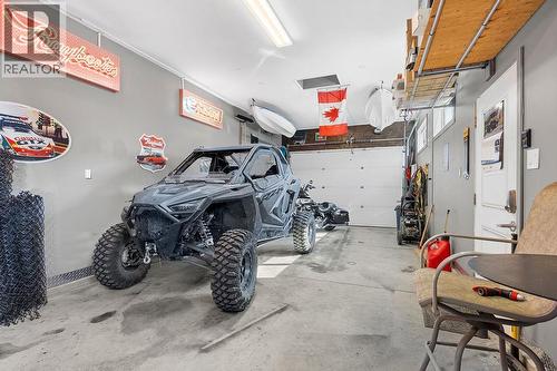 11701 Coldstream Creek Road, Coldstream, BC - Indoor Photo Showing Garage