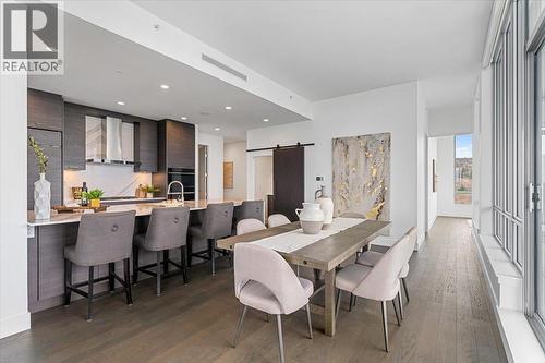 1181 Sunset Drive Unit# 2601, Kelowna, BC - Indoor Photo Showing Dining Room