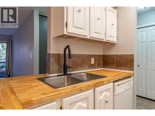 1801 32 Street Unit# 203, Vernon, BC - Indoor Photo Showing Kitchen With Double Sink