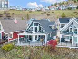 The view of both deck and the home - 