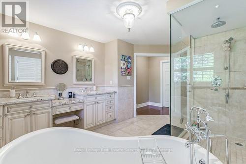 5 piece Ensuite - 2139 Brays Lane, Oakville (Ga Glen Abbey), ON - Indoor Photo Showing Bathroom