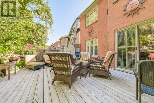 Cedar Deck - 2139 Brays Lane, Oakville (Ga Glen Abbey), ON - Outdoor With Deck Patio Veranda With Exterior