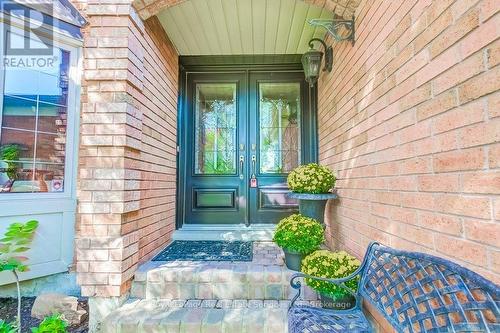 Custom double door entry - 2139 Brays Lane, Oakville (Ga Glen Abbey), ON - Outdoor With Deck Patio Veranda