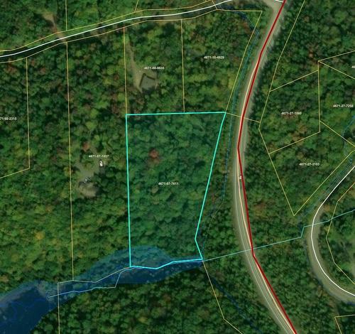 Plan (croquis) - Route 329, Gore, QC 