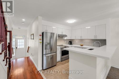 48 Unsworth Crescent, Ajax, ON - Indoor Photo Showing Kitchen With Stainless Steel Kitchen With Upgraded Kitchen