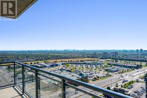 2007 - 55 Eglinton Avenue W, Mississauga, ON - Outdoor With Balcony With View