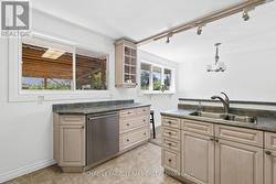 Dishwasher and bonus storage and counter space - 