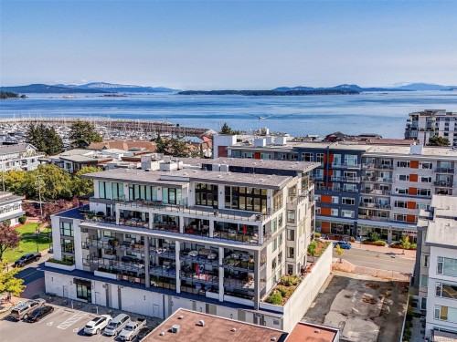 603-2461 Sidney Ave, Sidney, BC - Outdoor With Body Of Water With View