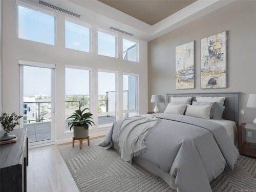 603-2461 Sidney Ave, Sidney, BC - Indoor Photo Showing Bedroom