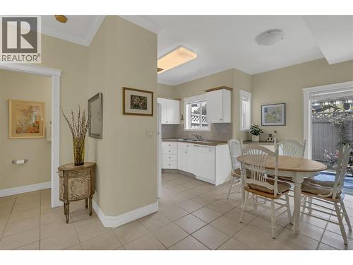 1078 Burnaby Avenue Unit# 105, Penticton, BC - Indoor Photo Showing Dining Room