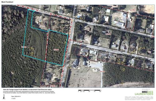 Drawing (sketch) - Mtée Kavanagh, Mont-Tremblant, QC 
