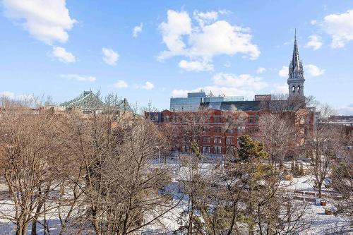 Aerial photo - 605-1575 Rue Gareau, Montréal (Ville-Marie), QC - Outdoor With View
