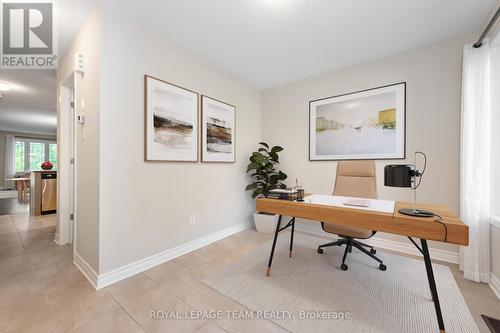 Photo is virtually staged. - 634 Danaca Private, Ottawa, ON - Indoor Photo Showing Office