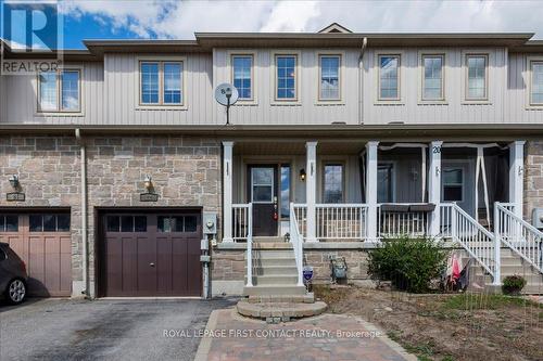 22 Admiral Crescent, Essa, ON - Outdoor With Deck Patio Veranda With Facade