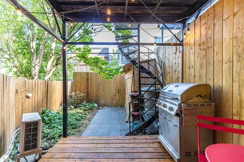 Patio - 3809 Rue St-Dominique, Montréal (Le Plateau-Mont-Royal), QC - Outdoor With Exterior