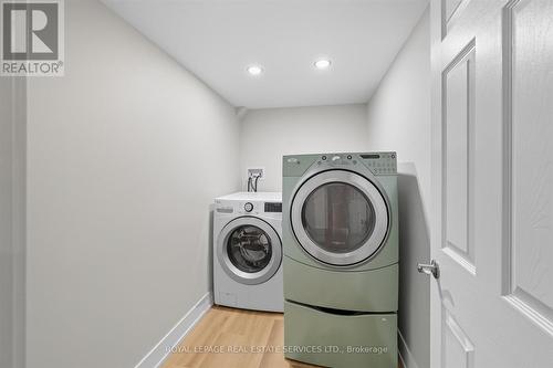 Second Laundry Room in Finished Basement - 396 River Side Drive, Oakville, ON - Indoor Photo Showing Laundry Room