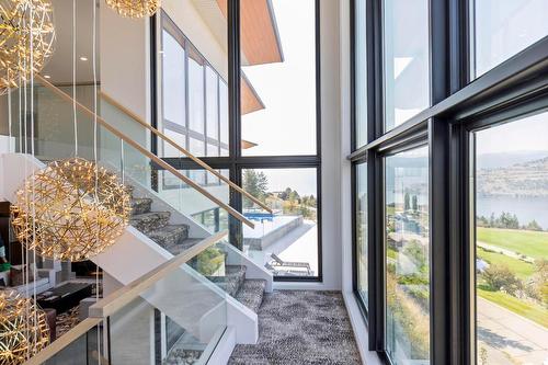 120 Sunset Boulevard, Vernon, BC - Indoor Photo Showing Other Room With Body Of Water