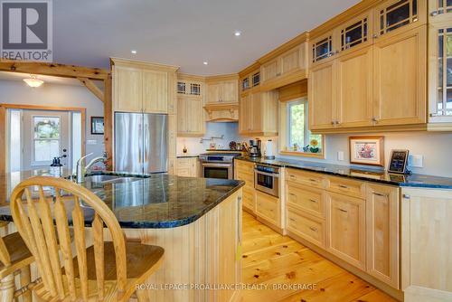 441B Maccomish Lane, South Frontenac (Frontenac South), ON - Indoor Photo Showing Kitchen With Double Sink