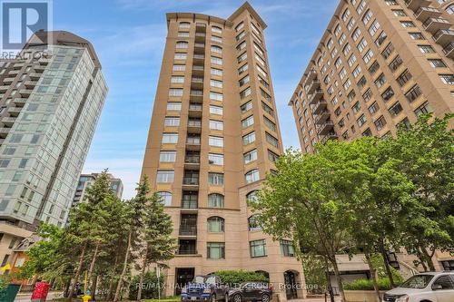 1003 - 85 Bronson Avenue, Ottawa, ON - Outdoor With Balcony With Facade