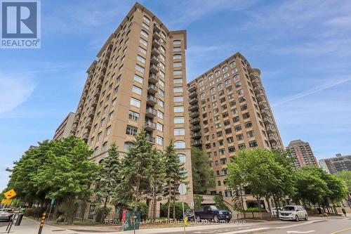 1003 - 85 Bronson Avenue, Ottawa, ON - Outdoor With Balcony With Facade