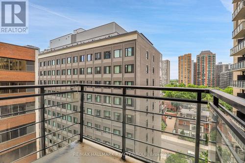 1003 - 85 Bronson Avenue, Ottawa, ON - Outdoor With Balcony