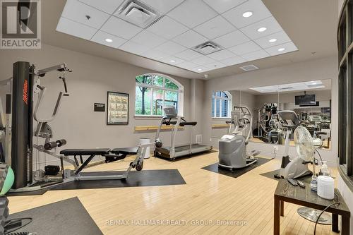1003 - 85 Bronson Avenue, Ottawa, ON - Indoor Photo Showing Gym Room