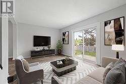 Virtually staged Living Room - 