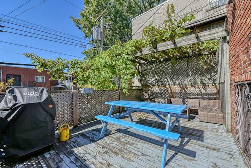 Backyard - 7294  - 7298 Av. Christophe-Colomb, Montréal (Villeray/Saint-Michel/Parc-Extension), QC - Outdoor With Deck Patio Veranda