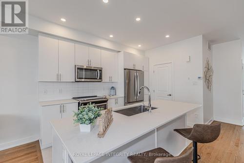 713 Teasel Way, Ottawa, ON - Indoor Photo Showing Kitchen With Stainless Steel Kitchen With Upgraded Kitchen