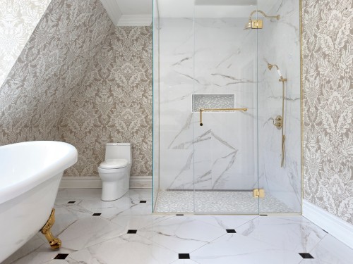 Master Bathroom - 68 Ch. Belvedere, Westmount, QC - Indoor Photo Showing Bathroom