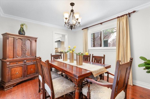 6019 Tillsdown Drive, Mississauga, ON - Indoor Photo Showing Dining Room