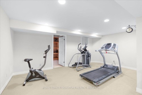 6019 Tillsdown Drive, Mississauga, ON - Indoor Photo Showing Gym Room