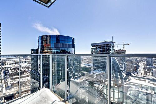 Balcony - 2505-1155 Rue De La Montagne, Montréal (Ville-Marie), QC - Outdoor With Balcony With View