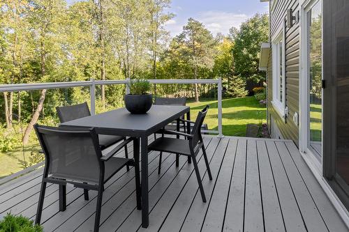 Terrasse - 6826 Route Marie-Victorin, Sainte-Croix, QC - Outdoor With Deck Patio Veranda With Exterior