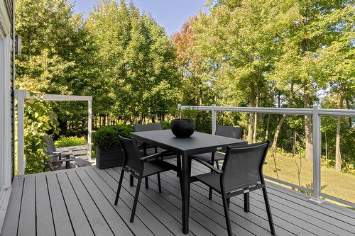 Terrasse - 6826 Route Marie-Victorin, Sainte-Croix, QC - Outdoor With Deck Patio Veranda