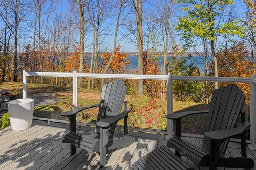 Terrasse - 6826 Route Marie-Victorin, Sainte-Croix, QC - Outdoor With Deck Patio Veranda