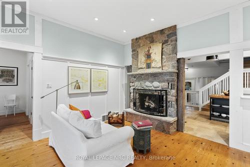 3765 Crystal Beach Drive, Fort Erie (Crystal Beach), ON - Indoor With Fireplace