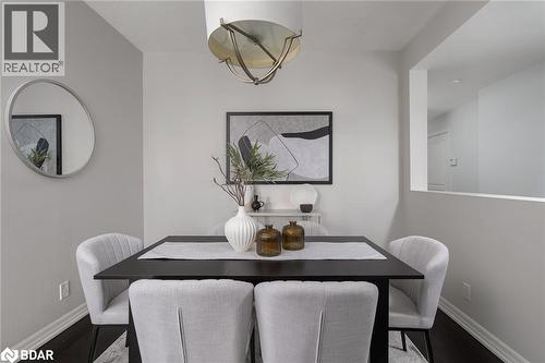 70 Port Street E Unit# 410, Mississauga, ON - Indoor Photo Showing Dining Room