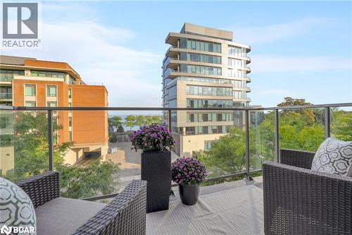 70 Port Street E Unit# 410, Mississauga, ON - Outdoor With Balcony