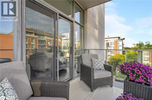 70 Port Street E Unit# 410, Mississauga, ON - Outdoor With Balcony With Exterior