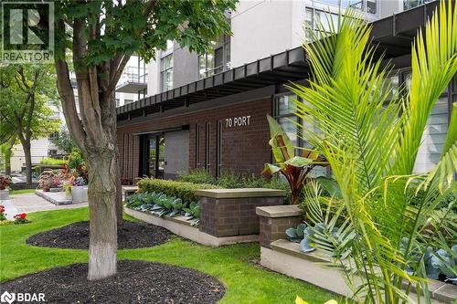 70 Port Street E Unit# 410, Mississauga, ON - Outdoor With Balcony