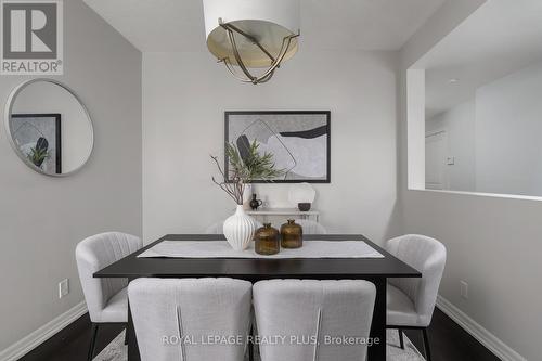 410 - 70 Port Street E, Mississauga, ON - Indoor Photo Showing Dining Room