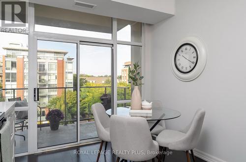 410 - 70 Port Street E, Mississauga, ON - Indoor Photo Showing Dining Room