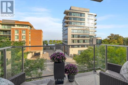 410 - 70 Port Street E, Mississauga, ON - Outdoor With Balcony