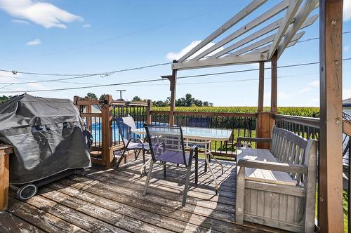 Balcon - 154 Rue Forest, Saint-Sulpice, QC - Outdoor With Deck Patio Veranda With Exterior