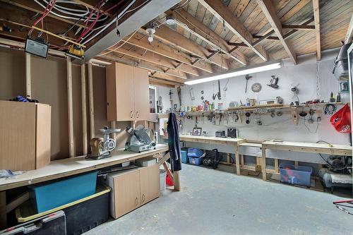 Workshop - 124 Av. Gatineau, Rouyn-Noranda, QC - Indoor Photo Showing Basement